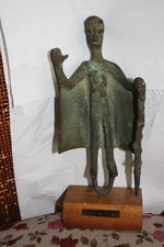 Statuette en Bronze chef de tribu   h 25cm