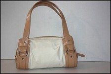 LANCEL Sac Vintage Toile et