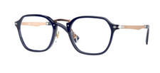Persol PO3243V 181 Cobalto Carré Unisexe 48 MM Lunettes de Vue