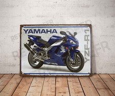 Plaque métal vintage Yamaha