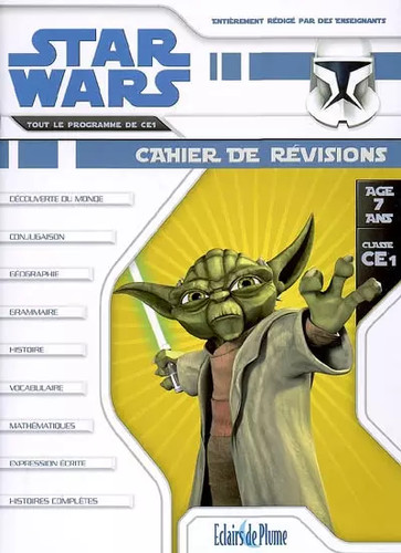 Star wars cahier révisions - wars,