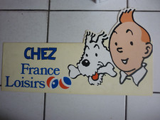 RARE  PLV PLASTIQUE   TINTIN