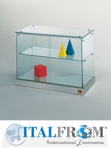 Vitrine verre h50x71x35 cm - vitrine,