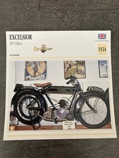 CARTE FICHE MOTO collection