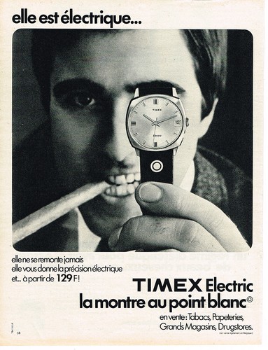 Publicite 1970 timex - ,