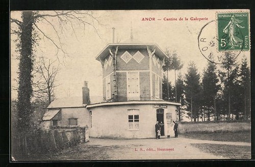 Cpa anor cantine - cpa, anor,