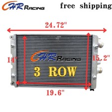 3 ROW Left Aluminum Radiator for Ferrari F430 4.3L (W/ Sensor Hole) 2006-2009