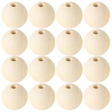 40 Pièces Perle en Bois 20mm