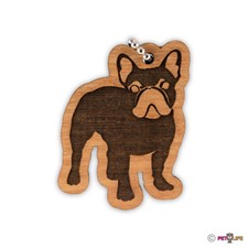 French bulldog keychain - bulldog, key
