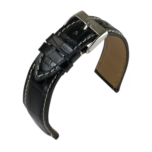 Bracelet montre alligator cuir - montre,