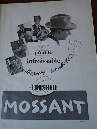 Chapeau mossant crusher - mossant,