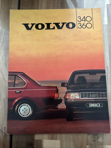 Brochure volvo 340 360 - volvo, 340/360