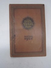 AU BON MARCHE AGENDA 1924