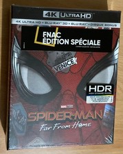 Spider-Man: Far From Home- 4K+3D+2D Steelbook FNAC Box Set extra limited edition