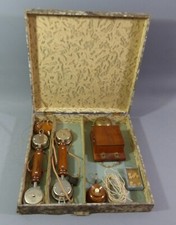 JOUET ANCIEN - TELEPHONE EN BOIS ELECTRIQUE - 1900
