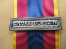 Agrafe  ARMEE DE L'AIR  pour la Médaille Défense Nationale