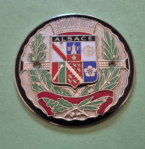 Badge calandre émaillé - de,