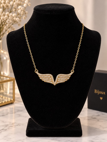 Collier femme ailes ange - collier,