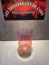 Partylite lampe à bougie Sunrise en verre avec support de bougies