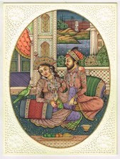Main Peinture Miniature De