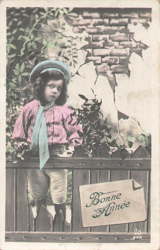 Bonne annee enfant chapeau - bonne,