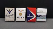Lot de 4 paquets de cigarettes vides RARES  (Anciens - vintage)