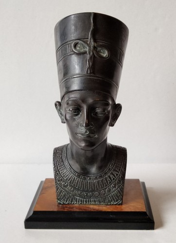 Buste nefertiti signé - buste,