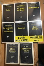 8 livres poches  Série noire