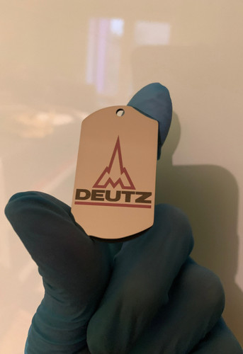 Porte clés inox - , deutz
