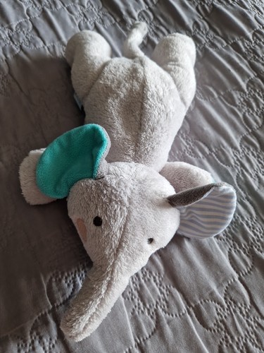 Doudou peluche eléphant gris - doudou,
