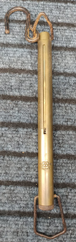 Outil ancien peson cylindrique - outil,