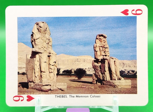 The memnon colossi egypt - the,