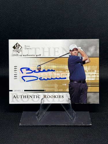 Brian davis 2005 authentic - brian,