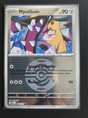 Carte pokémon mysdibule - pokémon,