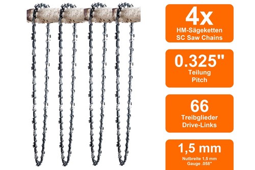 Chaînes adapté pour - 4,