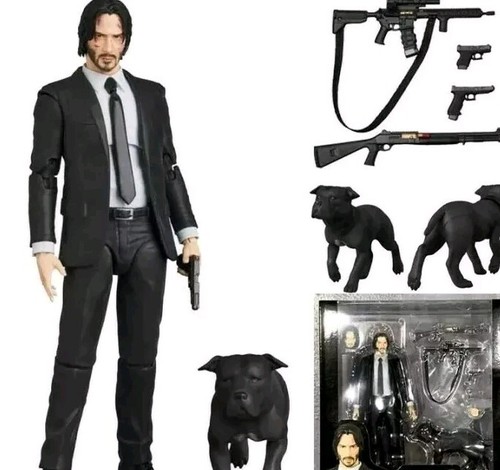 Figurine john wick articulé - figurine,