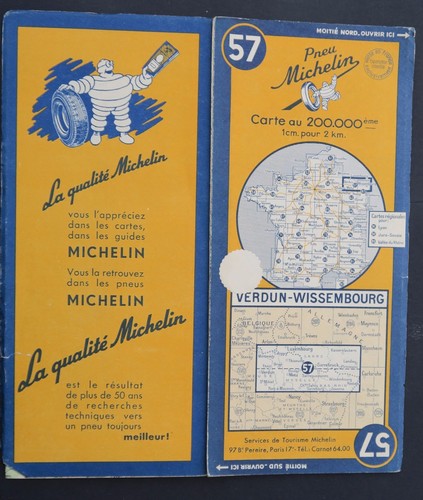 Carte michelin old - carte, map