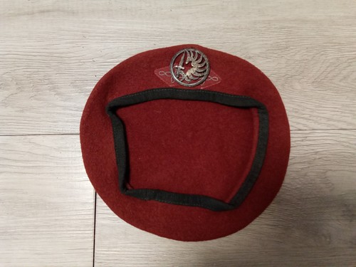 Beret rouge hussard - beret,