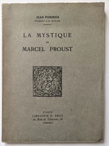 Mystique marcel proust - la,
