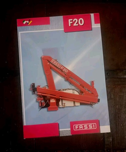 Fassi bergamo grue - grue, hydraulique