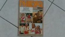 vintage-annees 80-catalogue revue PHILDAR MAILLES N°51-magazine/patrons!