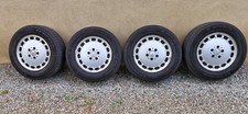 4 Jantes Mercedes w126 parfait état -avec pneus neufs 225/60 R15
