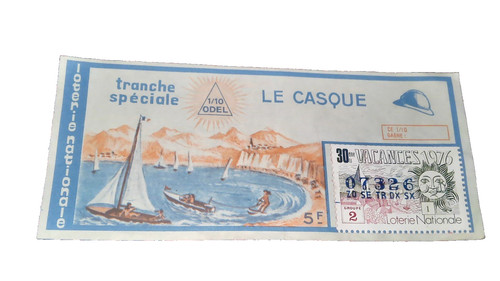 Billet tombola loterie - billet,