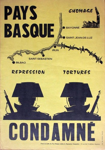 Affiche poster pays basque - affiche,