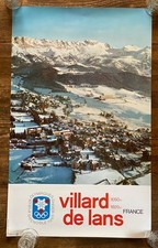 AFFICHE Originale VILLARD de