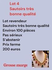 Lot Revendeur Bijoux Neuf