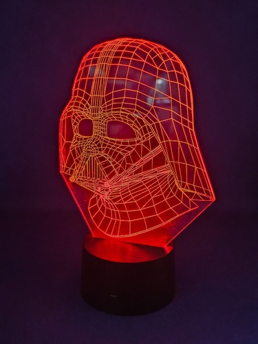 Lampe led dark vador - led, star