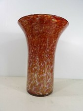 Grand vase en pate de verre signé Michèle LUZORO 1985 (Biot Novaro)