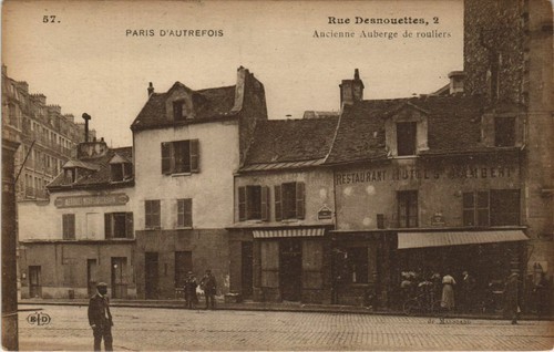 Cpa paris 15e - paris, rue
