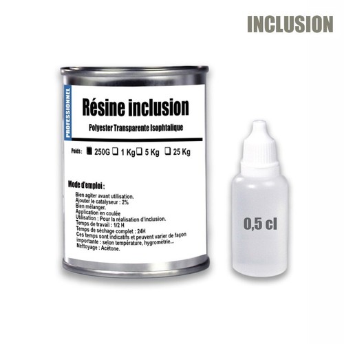 250 résine polyester - g,